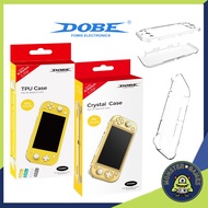 DOBE TPU กับ Crystal Case Nintendo Switch Lite (เคส Nintendo swtich Lite)(เคส Switch Lite)(Nintendo Switch Lite case)(Switch Lite case)(TPU case)(เคส TPU)(เคสใส)