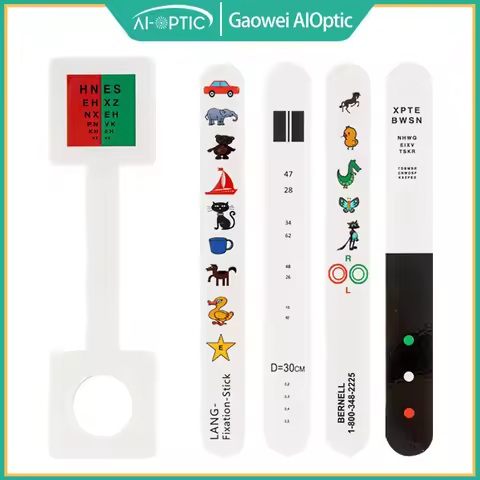 Children's Fixation Stick: Red/Green Anti-Suppression Vision Testing – Special Price Training Tools