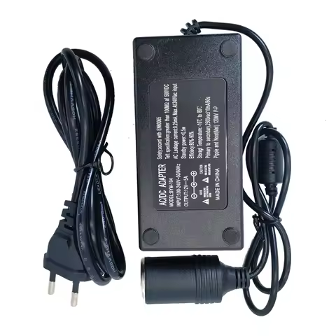 AC Adapter DC 110V 220V To 12V 2A 5A 8A 10A Power Adapter Car Cigarette Lighter Converter Inverter 2