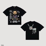 EMCN Oversized Milo Tee Drake "For all the dog" Graphic Tee Oversized T Shirt Men