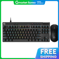ชดคยบอรดและเมาสเกมมง Logitech G Pro X Superlight สดำ + TKL Rapid สดำ