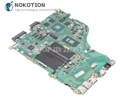 NOKOTION Laptop Motherboard For Acer aspire E5-575G E5-575 MAIN BOARD DAZAAMB16E0 NBGFJ11003 SR2ZV I