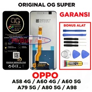 LCD OPPO A58 4G / A60 4G / A60 5G / A79 5G / A80 5G / A98 Original OG SUPER FULLSET TOUCHSCREEN