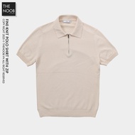 Montergi Knitted Polo Shirt with Zip Collar - 2025AP42