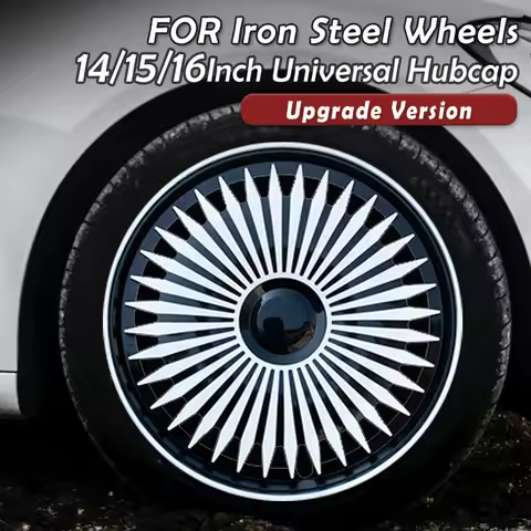 4PCS Universal Wheel Cover R14 R15 R16 Inch Hubcap Replacement Hub Caps Wheel Rim Cover PP Tire Acce