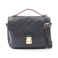 【二手】路易威登LOUIS VUITTON手提包 Pochette Metis M44071 海軍藍紅皮革 Pochette Metis MM 女士二手 B