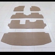 RUBBER CARPET SUZUKI ERTIGA NEW MODEL 2018-2025 MOCCA FULL SET