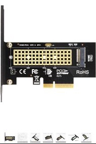 *New In Box*  JEYI SK4 M.2 NVMe SSD NGFF to PCIE X4 Adapter M Key Interface Card Suppor PCI Express 