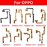 New For Oppo A96 5G Realme 3 5 6 7 8I 9 10 Pro C2 A1k C3 C31 C35 Power Switch On/Off Button Volume c