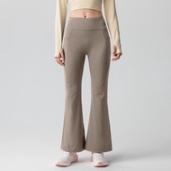 ELGINI E16501 Seluar Bootcut Atletik Wanita dengan Poket S-XXL | Womens Athletic Bootcut Pants with