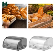 Homyl Bread Storage, Bread Holder, Roll-top Bread Bin, Bread Holder, Container, Counter Storage, Bak