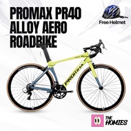 Tax Exempion Subsidy Promax Pr40 Aero Alloy Road Bike Oudoor Cycling Aluminum Wih Free