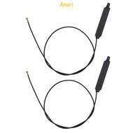 Amon 2PCS Wifi Antennas MHF4 for NGFF for  8260 8265 9260 9560  Car