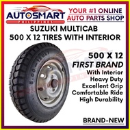 ✻ ◴ ✷ FIRST Suzuki Multicab 500X12 Tire with Interior