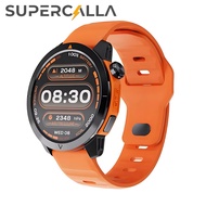 New Supercalla MG03 GPS Smartwatch BT Call Waterproof Relojes Inteligentes Heart Rate Monitor AMOLED