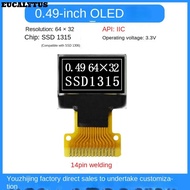 EUCALYTUSS OLED Screen Board, IPS SSD1315 Drive IC OLED Screen Display, usable 3.3V. I2C Interface 0
