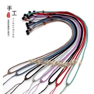 Hand-woven Jade Pendant Necklace Rope Jade Jade Pendant Rope Hand-woven Safe Knot Halter Rope Ruyi K