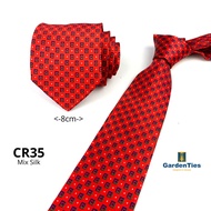 ! Red Tie, Red Pattern Tie, Red Necktie, Tie Merah, Necktie for men, neckties