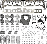 Engine Pistons Gaskets Overhaul Kit for M278 M-erc/e,des-B,e/nz S500 W221 4.6 4.7L (4663cc) V8