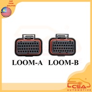 34 PIN SUITABLE FOR LINK ECU G4X G4+ WIRING LOOM FOR ATOM STORM EXTREME FURY THUNDER ECU SOCKET 1PCS