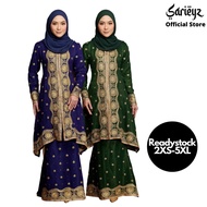 Sarieyz Embroidery Ashwani Kebarung Baju Kurung Moden Plus size Baju Saree Nikah Bridemaids Baju Ken