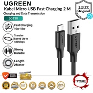 Ugreen Micro USB Data Cable 2M Black 60138