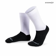 EVERNEXT - KAOS KAKI ANAK SEKOLAH SD SMP SMA KAOS KAKI HITAM PUTIH POLOS LAKI-LAKI PEREMPUAN