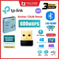 TP-LINK Archer T2UB Nano AC600 Nano Wi-Fi Bluetooth 4.2 USB Adapter Dongle tplink