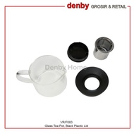 GLASS TEA POT / GLASS COFFEE TEAPOT 1000ML 1500ML VR/F083/