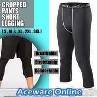 Cropped Legging Pants Legging Pants Short Legging Plus Size Sport Legging Fitness Pants Seluar Leggi