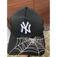 NE 9 Forty A Spiderweb NYY Baseball Cap Snapback Adjustable