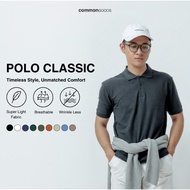 Common Goods Short Sleeve ClassicPOLO - Dark Grey