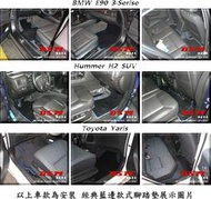 BSM｜經典藍邊絨毛腳踏墊｜A180 A200 A250 A45 W168 W176 CLA250 CLA45 C117 W245 W246 B180 B200 固定扣