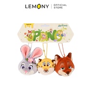 LEMONY เซตพวงกุญแจตุ๊กตา & สายรัด ซูโทเปีย ขนาด 8 ซม. (3 ชิ้น) Disney Zootopia Collection