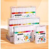 Acrylic marker Set 12 / 24 / 36 / 48 Colors. High Quality Waterproof Marker For Art Paint All Materials