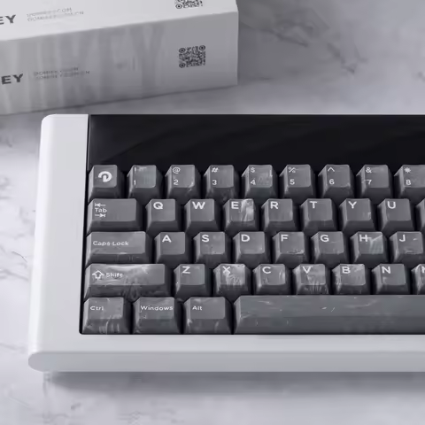 Domikey Flow Cherry Profile PBT doubleshot keycap All Random
