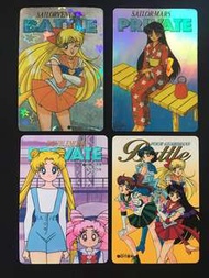 美少女戰士 閃卡白卡雷射卡
