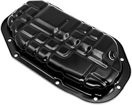 Lower Engine Oil Pan with Drain Plug, Compatible with Nissan 350Z 370Z ＆ INFINITI EX35 EX37 FX35 FX3
