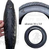 Kenda 16 x 3.0 Bicycle Tire, Jumbo Tire, New Original Bicycle Tire, free packing warping
