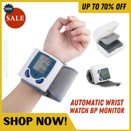 NEW ARRIVAL Automatic Portable Wrist Blood Pressure Monitor And Digital Heart Rate Watch Monitor Meter
