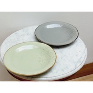 Cafe Pasta Bowl Plate - Ceramic Pasta Soup Plate COUPE RUSTICA