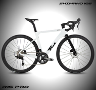 จักรยานเสือหมอบ TWITTER รุ่น R15 PRO 105 24สปีด (ชุดเกียร์Shimano 105, ตัวถังฟูลคาร์บอน