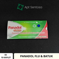 HIJAU Panadol Green Flu and Cough 1 Sheet contains 10 tablet