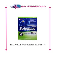 CLEARANCE SALONPAS PAIN RELIEF PATCH 12HRS 7CMx10CM [[EXP:09/2023]]