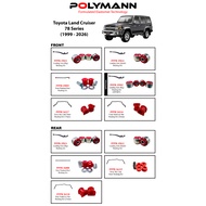Polymann Toyota Land Cruiser LJ78/ LC2 (1999 - 2026) Polyurethane PU Full Set Bush (Not Silicone Bus