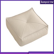 [KY] Floor Seating Cushion Floor Pillow Square PU Leather Meditation Cushion Outdoor