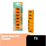Evin Seven Day Pill Planner 7 Compartments