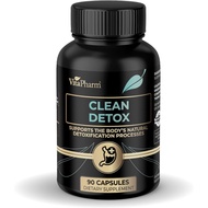 Clean Detox Zeolite Capsules – Natural Zeolite Detox for Heavy Metal, Mold & Full Body Cleansing – 9