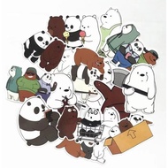 We Bare Bears Sticker Animation Cartoon Bears Cute Bears Cartoon Stickers