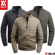 Valir Ervins - Jaket Pria Tebal Keren Bahan Drill Premium High Quality